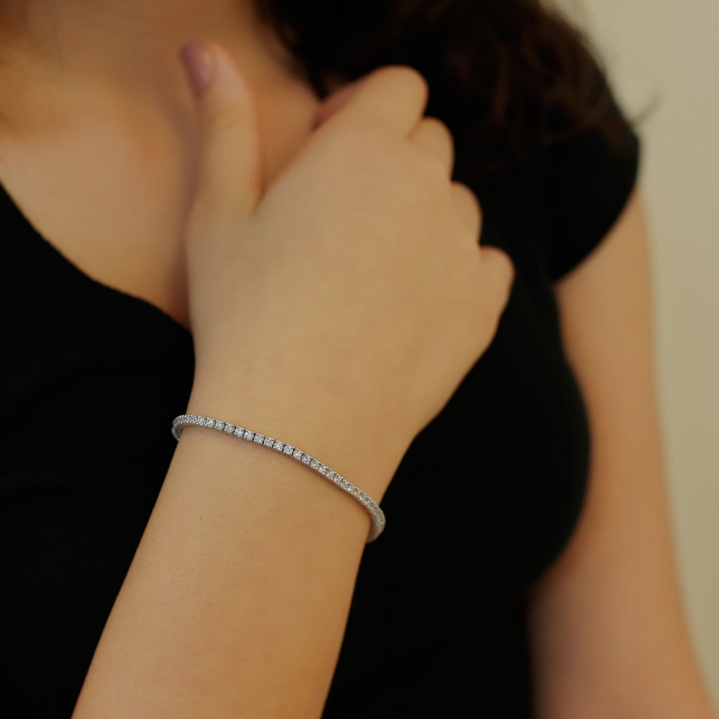 2.63 Carat Diamond Waterway Bracelet