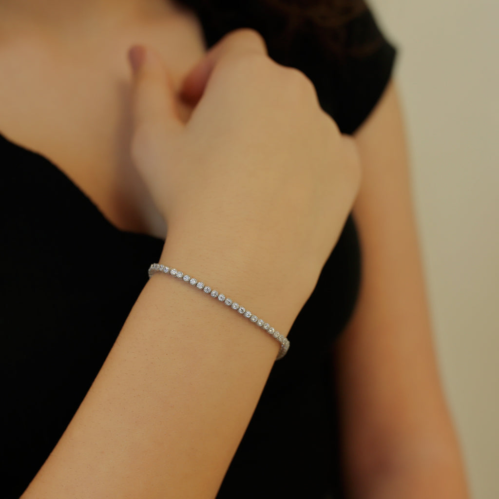 2.07 Carat Diamond Waterway Bracelet