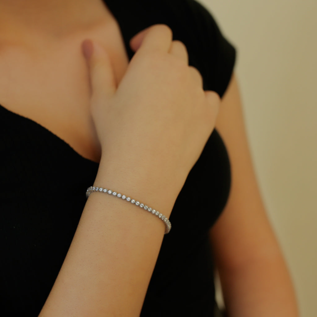 2.21 Carat Diamond Tennis Bracelet