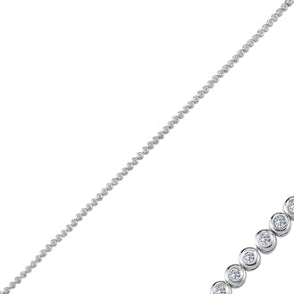 1.30 Carat Diamond Waterway Bracelet