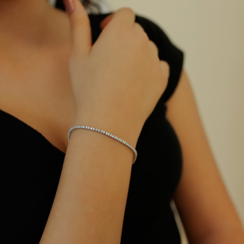 2.50 Carat Diamond Tennis Bracelet