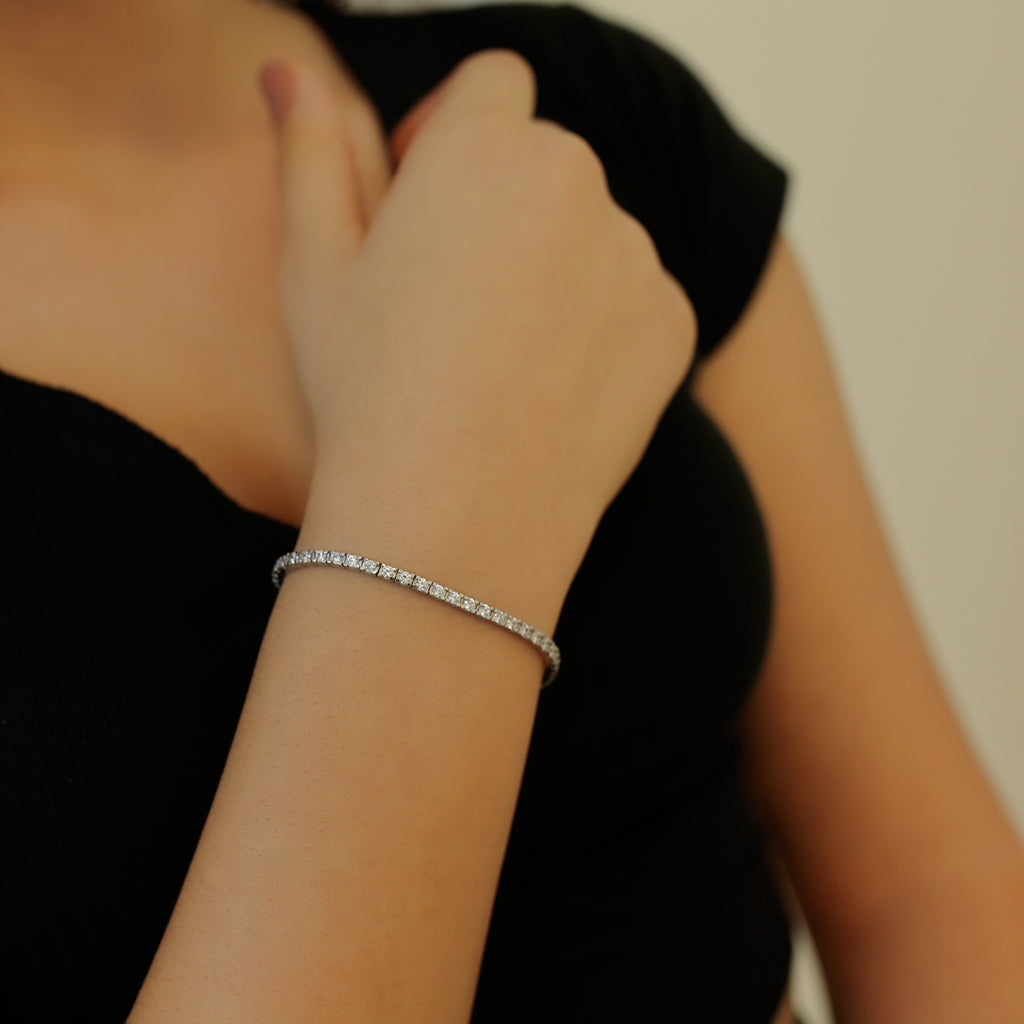 3 Carat Diamond Tennis Bracelet
