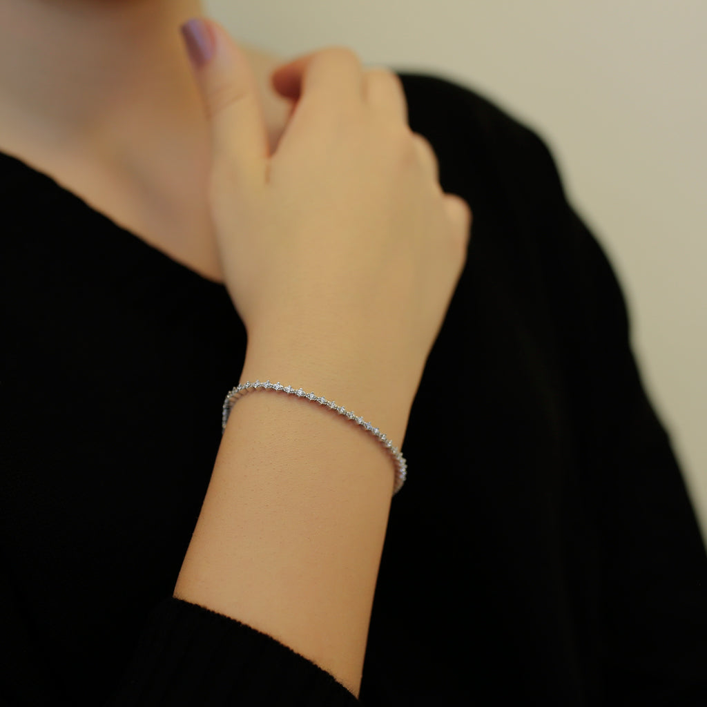 0.88 Carat Diamond Tennis Bracelet