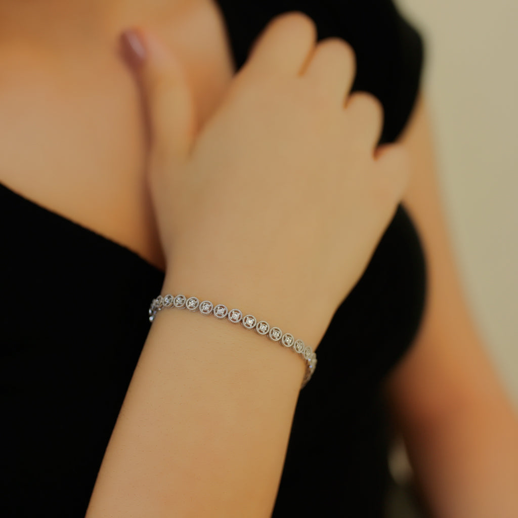 0.39 Carat Diamond Tennis Bracelet