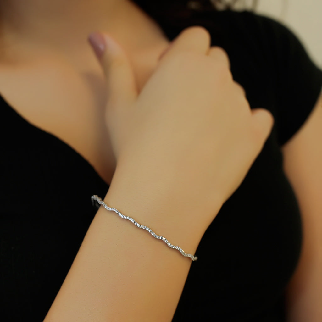 1.20 Carat Diamond Waterway Bracelet
