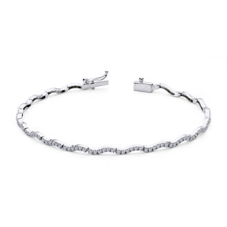 1.20 Carat Diamond Waterway Bracelet