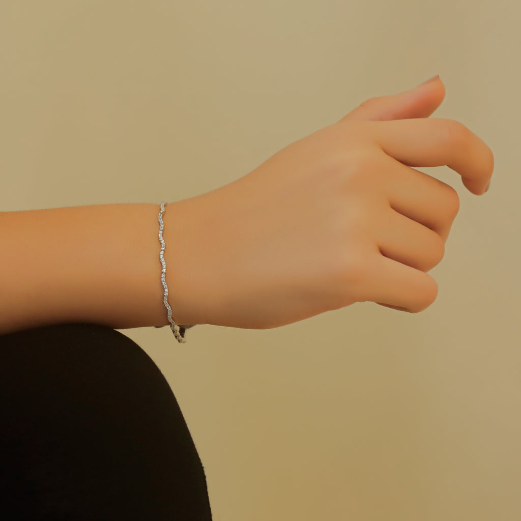 1.20 Carat Diamond Waterway Bracelet