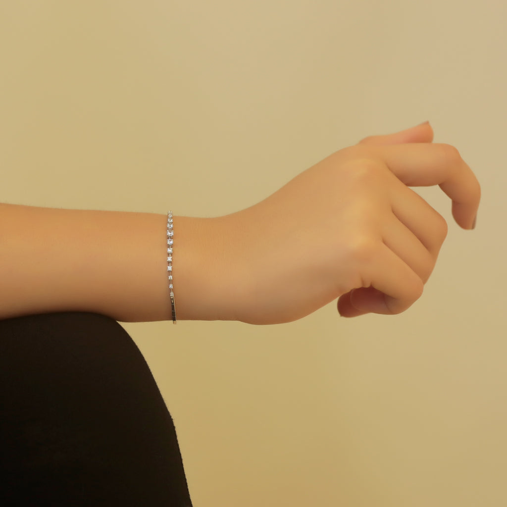 0.70 Carat Diamond Waterway Bracelet