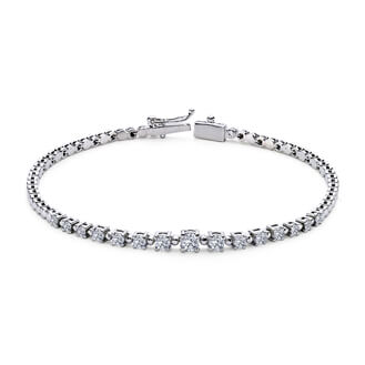1.02 Carat Diamond Waterway Bracelet