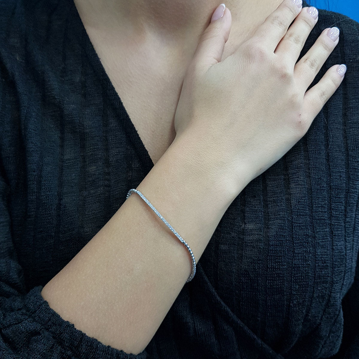 0.33 Carat Diamond Waterway Bracelet