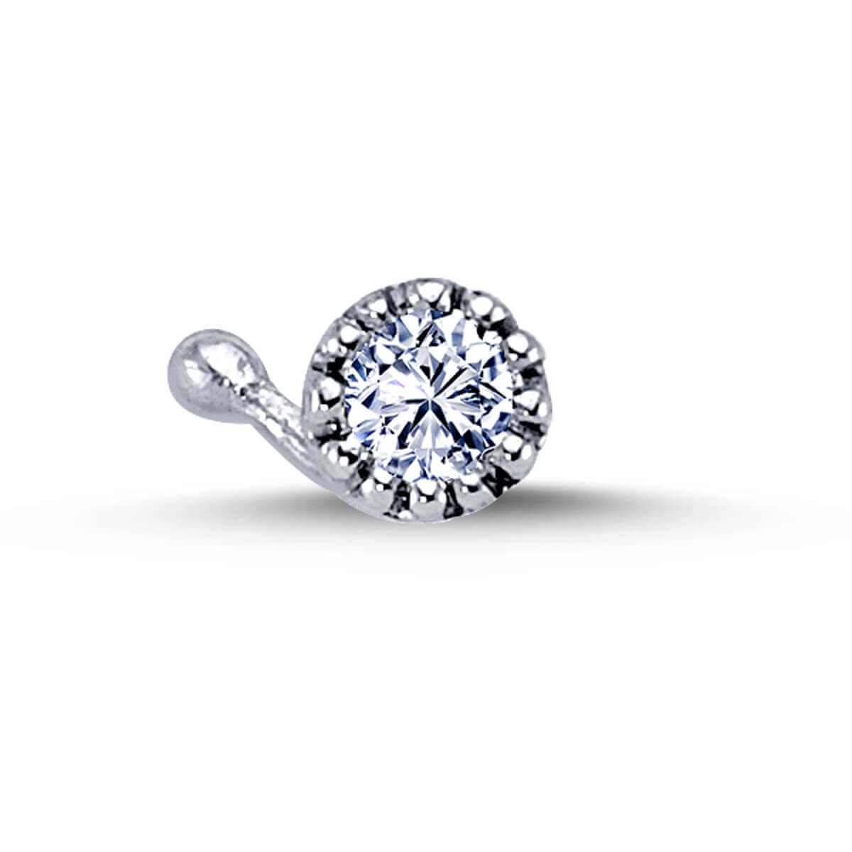 0.07 Carat Diamond Stud